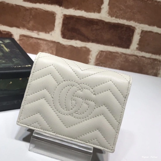 Hyper Peter GUCCI Marmont card case GG wallet 0810